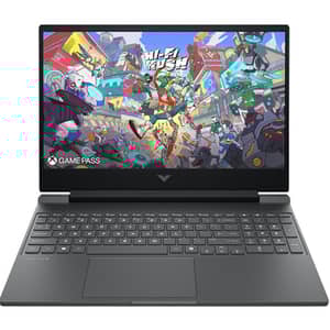 HP Victus Gaming (2025) Laptop - 13th Gen / Intel Core i5-13450HX / 15.6inch FHD / 512GB SSD / 24GB RAM / 6GB NVIDIA GeForce RTX 3050 Graphics / Windows 11 Home / English & Arabic Keyboard / Mica Silver / Middle East Version - [15-FA2014NE]