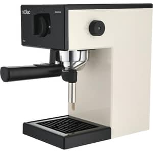 Solac Squissita Easy Ivory Espresso Coffee Maker, 20 Bar, Silver - CE4505