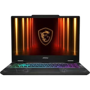 MSI Cyborg 15 B2RWEKG Gaming (2025) Laptop - 2nd Series / Intel Core 7-240H / 15.6inch FHD / 1TB SSD / 16GB RAM / 8GB NVIDIA GeForce RTX 5050 / Windows 11 Home Plus / English & Arabic Keyboard / Translucent Black / Middle East Version - [9S7-15Q342-27