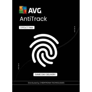 AVG AntiTrack Digital License 3 PCs 1 Year - AVG-AT3-L33R