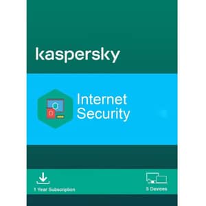 Kaspersky Internet Security 2025 5 Devices 1 Year - COX-KIS-5D1Y