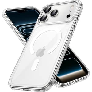 FITIT Clear MagSafe Case for iPhone 17 Pro – Transparent Shockproof Protective Cover with Magnetic Ring