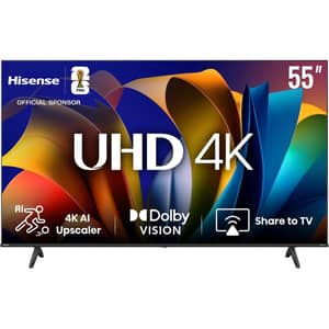 Hisense 55" E6N Series 4K Ultra HD Smart Television – 55E6N (2024 Model)