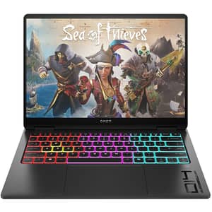 HP Omen Transcend Gaming (2025) Laptop - 8GB NVIDIA GeForce RTX 5050 Graphics / 2nd Series / Intel Core Ultra 7-255H / 14inch 3K / 1TB SSD / 16GB RAM / Windows 11 Home / English & Arabic Keyboard / Shadow Black / -