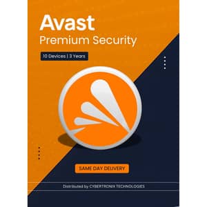 Avast Premium Security 10 Devices 3 Years - AVA-PRS10-Z36G