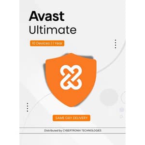 Avast Ultimate 10 Devices 1 Year - AVA-ULT10-E12L