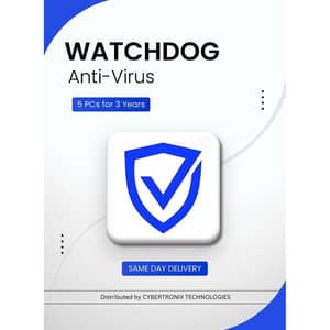 Watchdog Digital Antivirus 2025 5 Device 3 Year - WDG-AVR5-B5H
