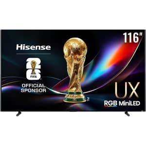Hisense 116" 4K MiniLED Smart Television 116UX (2025 Model)
