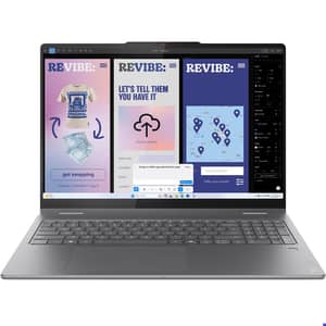 Lenovo Yoga 7 16ILL10 2-in-1 Convertible (2024) Laptop - 2nd Series / Intel Core Ultra 7-256V / 16inch WUXGA / 2TB SSD / 16GB RAM / Shared Intel Arc Graphics 140V / Windows 11 / EN Keyboard / Luna Grey / -Customized