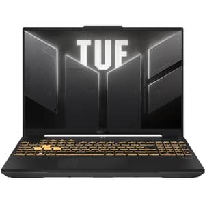 Asus TUF F16 Gaming (2025) Laptop - 13th Gen / Intel Core i7-13620H / 16inch WUXGA / 512GB SSD / 16GB RAM / 6GB NVIDIA GeForce RTX 4050 Graphics / Windows 11 Home / English & Arabic Keyboard / Mecha Grey / Middle East Version - [FX607VU-RL007W]