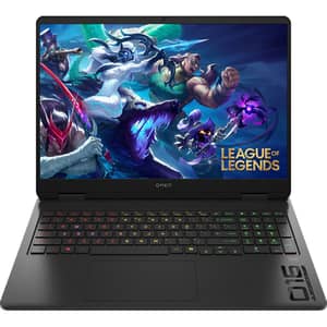 HP Omen Gaming (2025) Laptop - 2nd Series / Intel Core Ultra 7-255H / 16inch WQXGA / 1TB SSD / 16GB RAM / 8GB NVIDIA GeForce RTX 5060 Graphics / Windows 11 Home / English & Arabic Keyboard / Shadow Black / Middle East Version - [16-AM0028NE] 