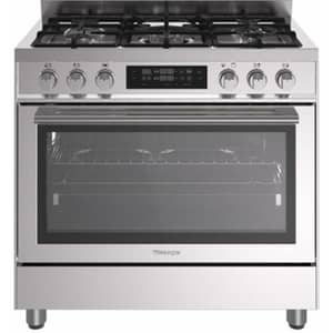 Tecnogas 5 Burner Gas Cooker 90cm Silver - TCP19GG5WX