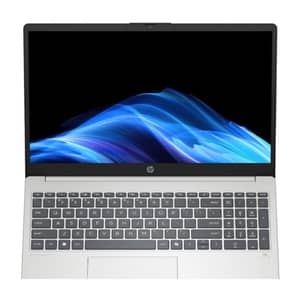 HP AI 15-fd2001ne Laptop Intel Core Ultra 7-255U /15 Inches / 1 TB SSD / 16GB RAM / Integrated Intel Graphics / English & Arabic Keyboard / Natural Silver / Middle East Version [C53H7EA]