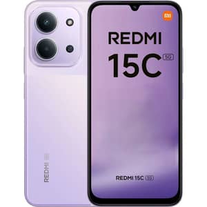 Xiaomi REDMI 15C 5G 256GB 8GB RAM Dusk Purple Dual Sim Smartphone