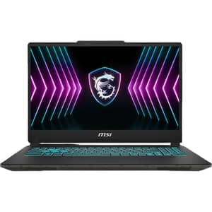 MSI Cyborg 15 Gaming (2025) Laptop - 2nd Gen / Intel Core 7-240H / 15.6inch FHD / 512GB SSD / 16GB RAM / 6GB NVIDIA GeForce RTX 4060 Graphics / Windows 11 Home / English & Arabic Keyboard / Translucent Black / Middle East Version - [A2RVE-2030AE]
