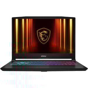 MSI Katana 15 HX Gaming (2025) Laptop - 14th Gen / Intel Core i9-14900HX / 15.6inch FHD / 1TB SSD / 32GB RAM / 8GB NVIDIA GeForce RTX 5060 Graphics / Windows 11 MA / English & Arabic Keyboard / Black / Middle East Version - [B14WFK-816AE]