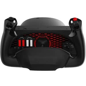 Honeycomb Alpha Flight Controls Yoke & Switch Panel Black - SB003011