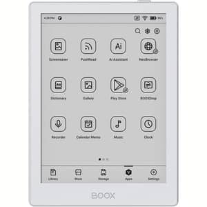 Boox Go 6 eReader Tablet - WiFi 32GB 2GB RAM 6inch White - AR-BOOXGO6WH