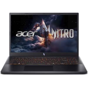 ايسر نيترو V 15 موديل (2025)، معالج إنتل كور i9-13900H، شاشة TFT LCD مقاس 15.6 بوصة، (1 تيرابايت، 32 جيجابايت)، كرت شاشة نفيديا جيفورس RTX 5060 بسعة 8 جيجابايت، نظام ويندوز 11 هوم، لوحة مفاتيح إنجليزية وعربية، لون أسود، إصدار الشرق الأوسط ANV15-52-96UB