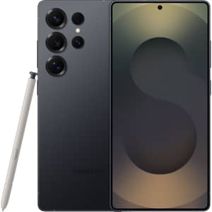 سامسونج جالكسي S25 ألترا (256 جيجابايت، 12 جيجابايت) ثنائي الشريحة لون أسود داكن تيتانيوم