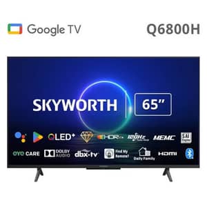 Skyworth 65inch Q6800H 4K UHD QLED Google Television (2025 Model) - 65Q6800H
