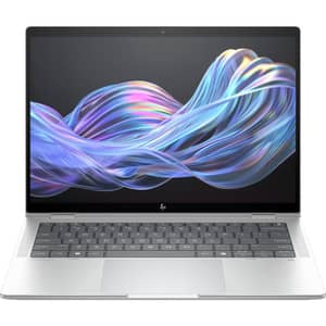 HP Elitebook X Flip G1i 2-in-1 Convertible (2025) Laptop - 2nd Series / Intel Core Ultra 7-258V / 14inch WUXGA / 1TB SSD / 32GB RAM / Shared Intel Arc Graphics / Windows 11 Pro / English & Arabic Keyboard / Silver / Middle East Version - [BA0B3ET]