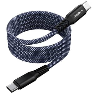 Choetech USB-C To USB-C Magnet Cable 1m Blue/Black - XCC-1081