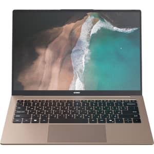 Onsor Mouj 14 (2025) Laptop - 1st Series / Intel Core Ultra 7-155H / 14inch QHD / 512GB SSD / 16GB RAM / Shared Intel Arc Graphics / Windows 11 Home / English & Arabic Keyboard / Gold / Middle East Version - [M14U10i155H16512SH]