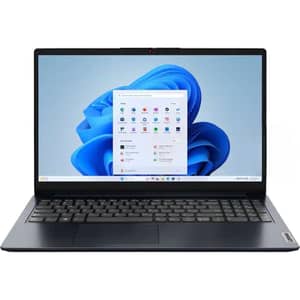 Lenovo IdeaPad 1i (2023) Notebook - 13th Gen / Intel Core i5-1335U / 15.6inch FHD / 256GB SSD / 8GB RAM / Shared Intel Iris Xe Graphics / Windows 11 Home / English Keyboard / Abyss Blue / -