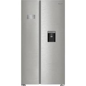 Whirlpool Side By Side Refrigerator 554L Pearl Steel - WSBF 916634 XME