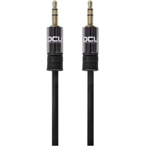 DCU Durable AUX Cable 1m Black - 30402020
