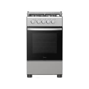 Midea 4 Burners Gas Cooker 55cm Silver - MFOMG20TESS