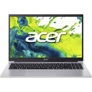 Acer Aspire Lite 14 (2025) Laptop - Intel Core 3-N355 / 14inch WUXGA / 512GB SSD / 8GB RAM / Windows 11 Home / English & Arabic Keyboard / Light Silver / -
