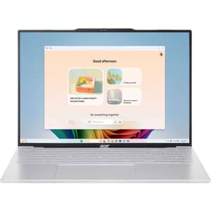 Acer Swift Air 16 (2025) Laptop - AMD Ryzen AI 7-350 / 16inch WUXGA / 1TB SSD / 32GB RAM / Windows 11 Home / English & Arabic Keyboard / Light Silver / Middle East Version - [SFA16-61M-R3PA]