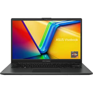 Asus Vivobook Go 14 (2025) Laptop - AMD Ryzen 5-7520U / 14inch FHD / 512GB SSD / 8GB RAM / Shared AMD Radeon Graphics / Windows 11 Home / English & Arabic Keyboard / Black / Middle East Version - [E1404FA-EB165W]