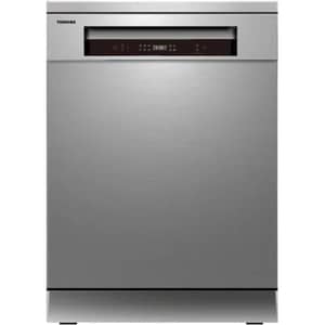 Toshiba Standard Dishwasher Silver - DW-14F5ME(S)-SA