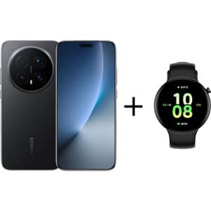Honor Magic8 Pro 5G 1TB 16GB RAM Black Dual Sim Smartphone + Watch Fit + 3 Month Google AI Pro + 6 Month Damage Protection