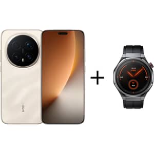 Honor Magic8 Pro 5G 512GB 12GB RAM Sunrise Gold Dual Sim Smartphone + Watch 5 Ultra + 3 Month Google AI Pro + 12 Month Damage Protection - Pre-order