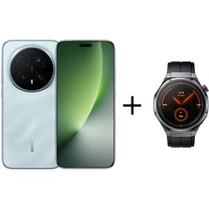 Honor Magic8 Pro 5G 512GB 12GB RAM Sky Cyan Dual Sim Smartphone + Watch 5 Ultra + 3 Month Google AI Pro + 12 Month Damage Protection - Pre-order
