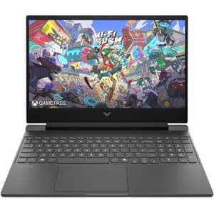HP Victus Gaming (2025) Laptop - AMD Ryzen 7 7445H / 15.6inch FHD / 1TB SSD / 16GB RAM /4GB NVIDIA GeForce RTX 3050 Graphics / Windows 11 Home / English & Arabic Keyboard / Mica Silver / Middle East Version - [15-FB3011NE]