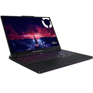 Lenovo Legion Pro 7 16AFR10H Gaming (2025) Laptop - AMD Ryzen 9-9955HX / 16inch WQXGA / 1TB SSD / 64GB RAM / 12GB NVIDIA GeForce RTX 5070 Ti Graphics / Windows 11 Home / English & Arabic Keyboard / Eclipse Black / Middle East Version - [83RU000DAX]