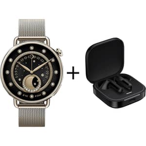 Xiaomi Watch S4 Smartwatch Sunset Gold + Buds 6 Active