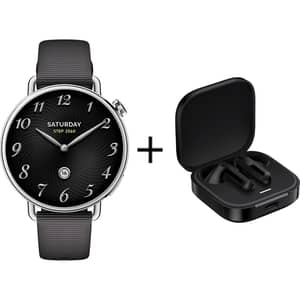 Xiaomi Watch S4 Smartwatch Black + Buds 6 Active