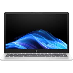HP OmniBook 3 (2025) Notebook - AMD Ryzen AI 5 330 / 14inch FHD / 512GB SSD / 24GB RAM / Shared AMD Radeon 820M Graphics / Windows 11 Home / English & Arabic Keyboard / Natural Silver / Middle East Version - [14-HA0007NE]