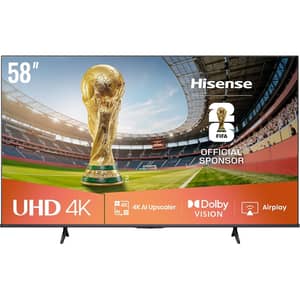 Hisense 58" E6Q Ultra HD 4K Smart Television (2025 Model)