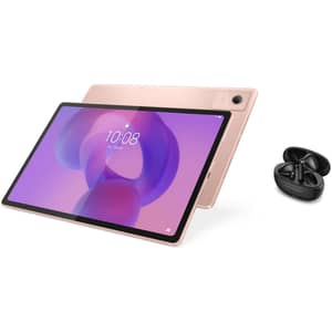Lenovo Idea Tab Plus Tablet - WiFi 256GB 8GB RAM 12.1inch Sand Rose + Lenovo E310 True Wireless Stereo Earbuds