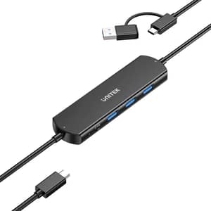 Unitek USB 10Gbps KVM Hub - U1344ABK01