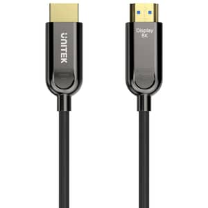 Unitek Fiber Optic 8K HDMI Cable 50m Black - C11085GY01-50M