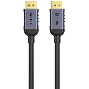 Unitek DisplayPort 1.4 Cable 5m Space Grey - C1628GY01-5M