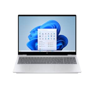 HP OmniBook 7 (2026) Laptop - 2nd Series / Intel Core Ultra 7-255H / 16inch 2K / 1TB SSD / 32GB RAM / 6GB NVIDIA GeForce RTX 4050 Graphics / Windows 11 Home / English & Arabic Keyboard / Glacier Silver Aluminum / Middle East Version - [16-AY0007NE]
